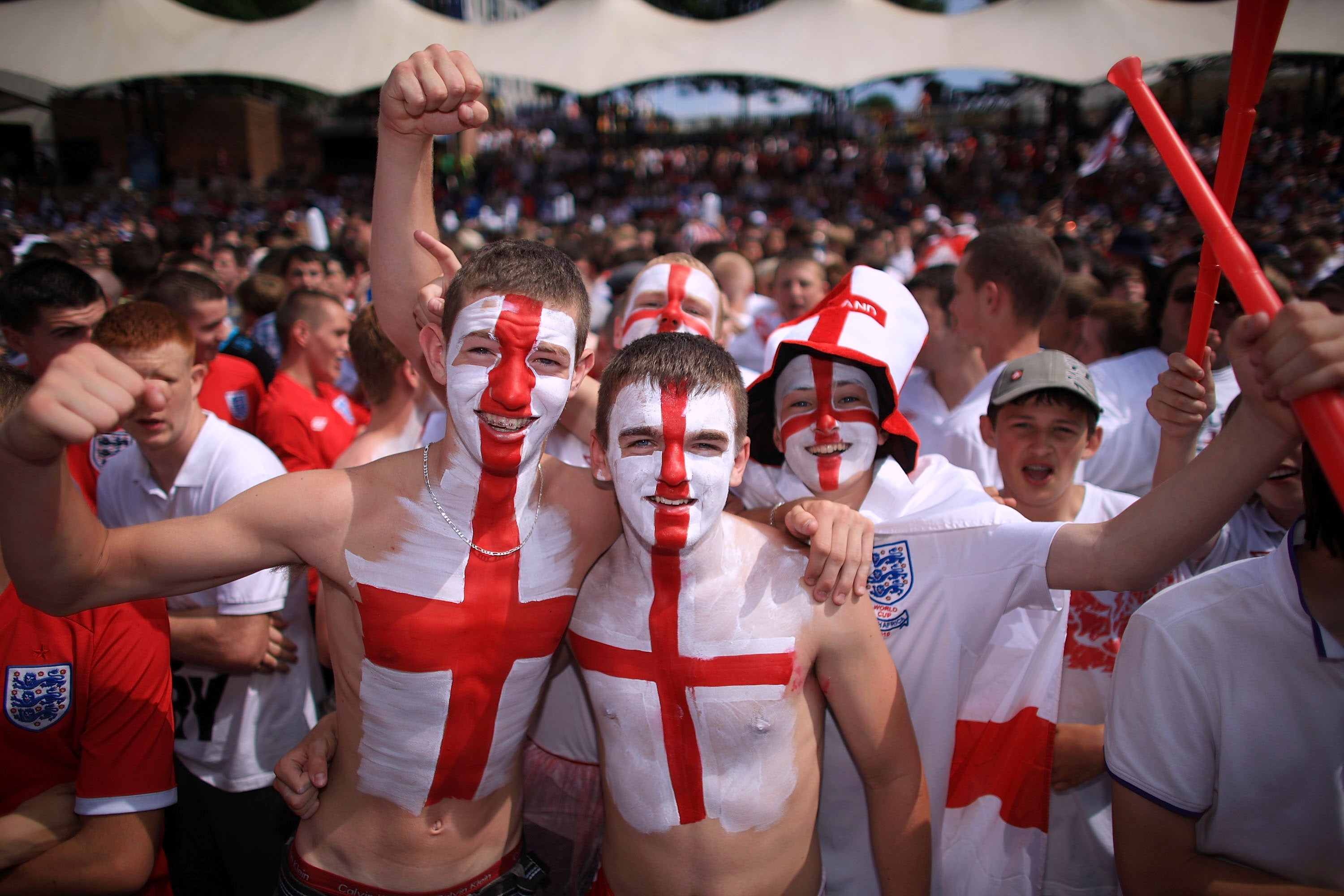 Humans aren't innately optimistic unlike England football fans